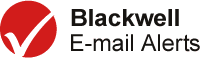 Blackwell E-mail Alerts